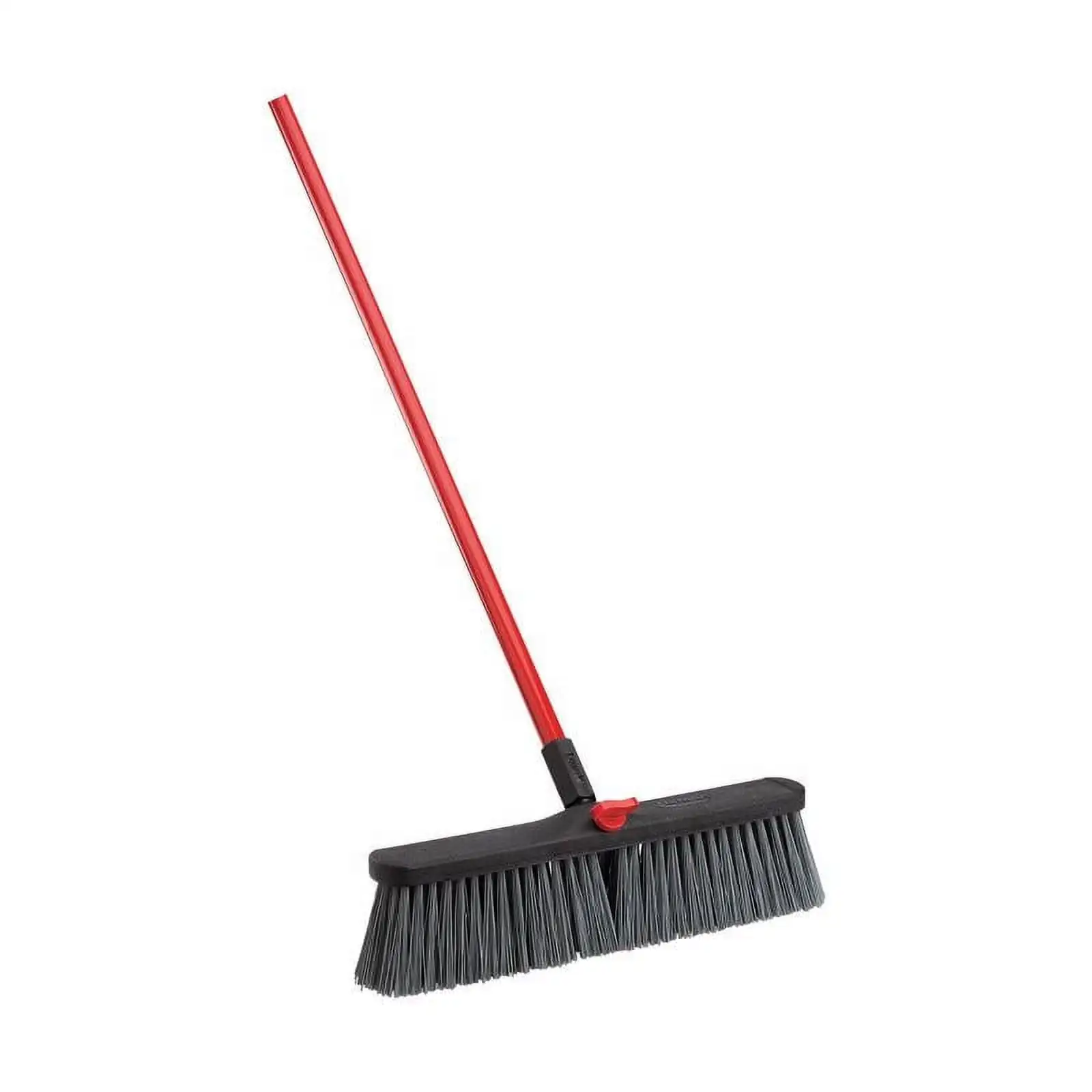 

High Power Outdoor Rough Surface Push Broom Red Black 18"