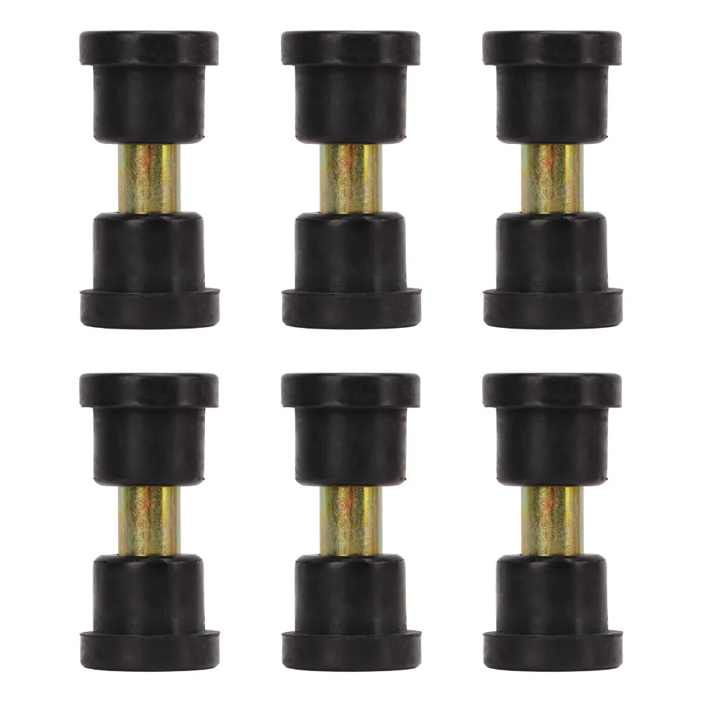 Replacement 1012303 1015583 Leaf Spring Bushing Kit Suspension Sleeve Rear Suspension Sleeve Set Bushing Kit for EZGO TXT SUVs
