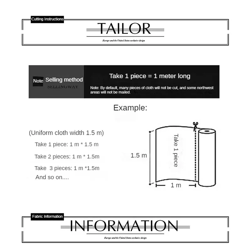 Tela de traje a rayas de espiga por metros para falda, pantalones, chaleco, ropa, costura Diy, cómodo, antiarrugas, gris