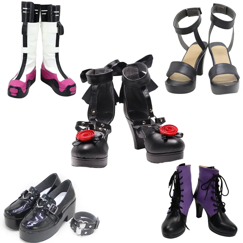 New Vtuber Yuki Asuna Ririmu Kou Uzuki Mashiro Meme Suzuhara Lulu shoes Cosplay Boots custom made