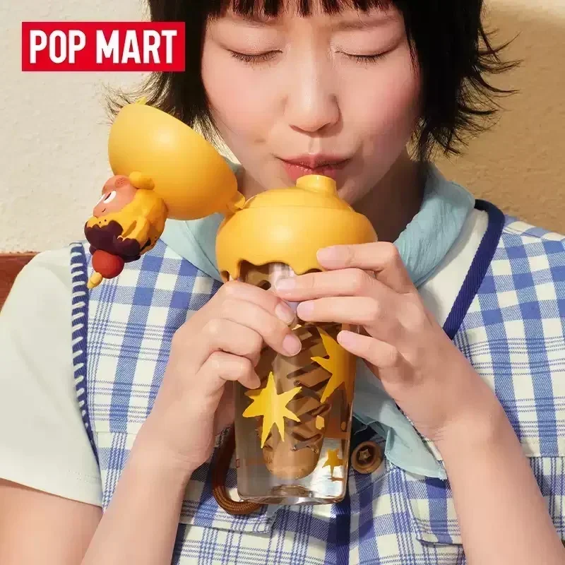 POP MART Twinkle Twinkle Savor the Moment Serie Kawaii Ornamente Figuren mit begleitender Tasse Blind Box Mystery Home Decor