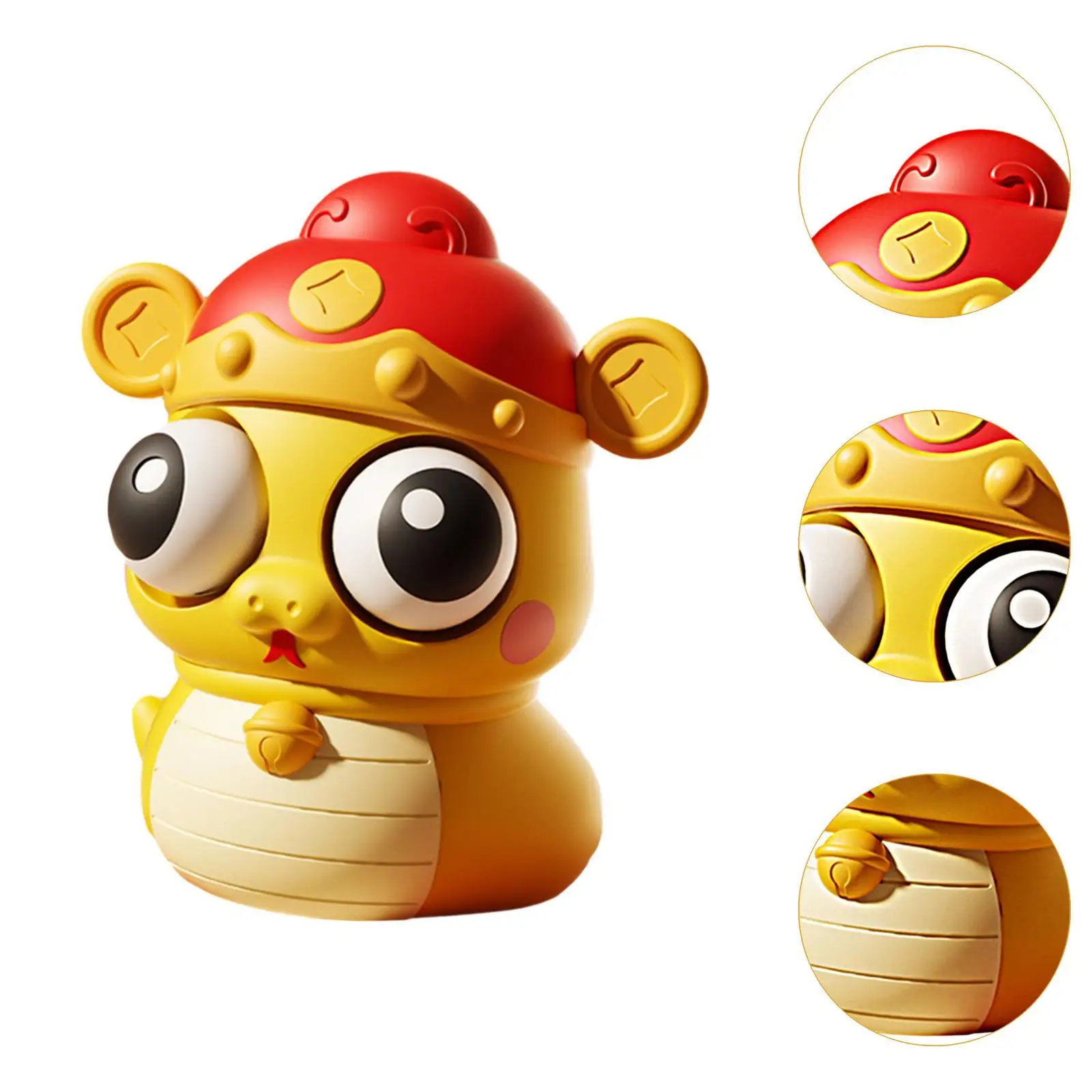 Cartoon Big Eyes Snake Toy Eye Popping Snake Toy Slow Rising Soft Fidget Sensory