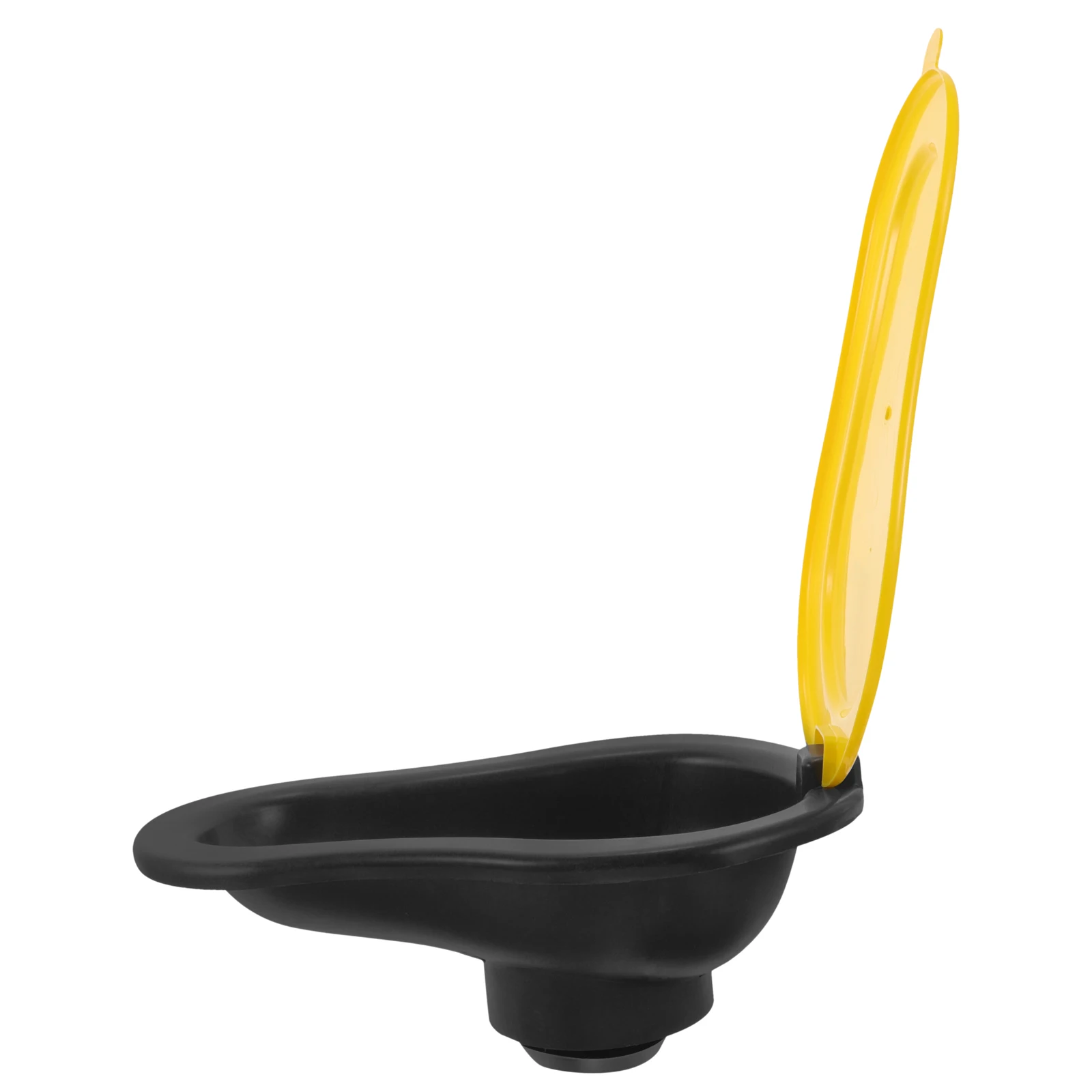 

Plastic Squat Toilet Yellow Construction Site Portable Camping Travel Temporary Heavy Duty Odorless Bedside Commode for Outdoor