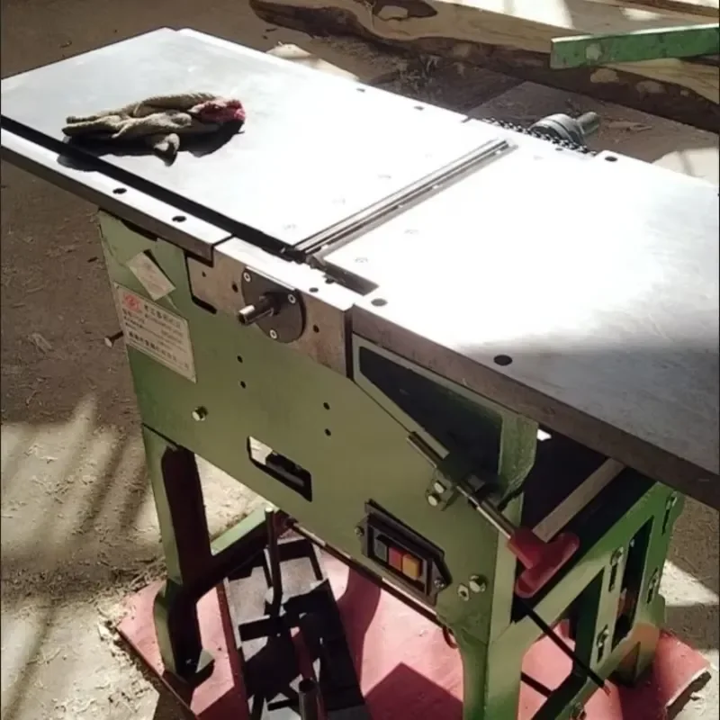 

300MM Planing Width ML393B Thicknesser Benchtop Plane Wood Press Planer Tenoning and Drilling Woodworking Combined Machine