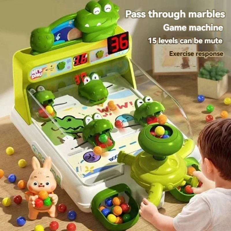 Table Pinball Game For Kids With Music, Educational Marble Toy, Ideal Gift For Children