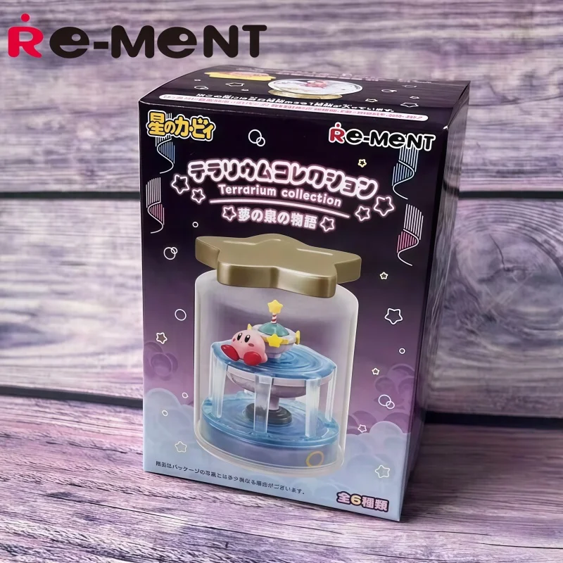 

Коллекция звезд Re-Ment Kirby, полный набор фигурок - Swing Kirby And Kirby's Starrium TERRARIUM, модная слепая коробка, игрушки Spring Dream