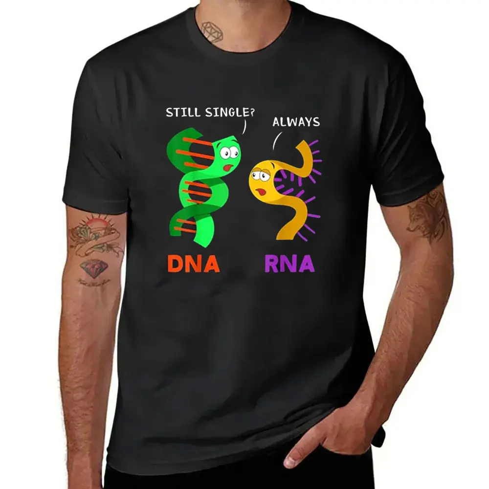 Interesting Biology Genetics DNA RNA Single Gift High Quality T-shirt Euro Size XS-3XL Unisex T-shirts Fashion Clothing