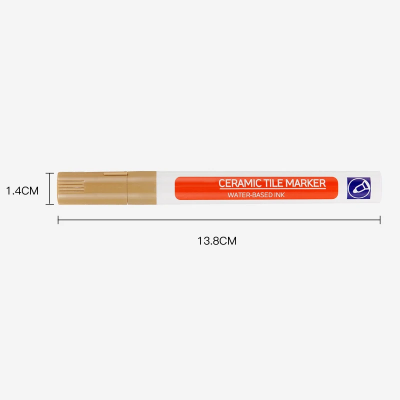 12 Color White Waterproof Tile Marker Grout Pen Wall Seam Pen For Tiles Floor Bathroom Decontamination Seam Repair Tools