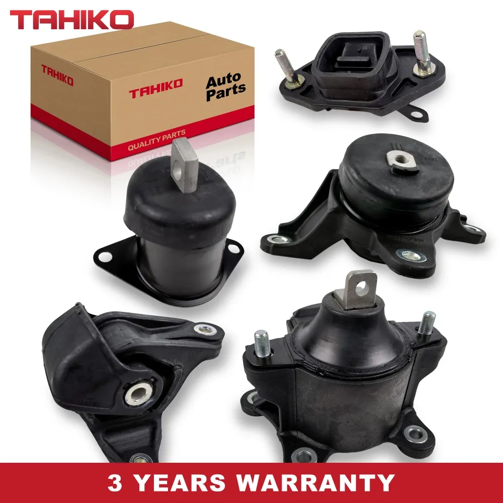 Soporte de Motor y Transmisión 5X Compatible con Honda Accord Acura TSX 2.4L 2008-2011, 50820-TA0-A01, 50850-TA0-A01, 50870-TA0-A01
