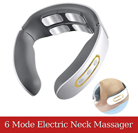 Electric Pulse Back and Neck Massager Far Infrared Heating Pain Relief Health Care Relaxation Tool Intelligent Cervical Massager