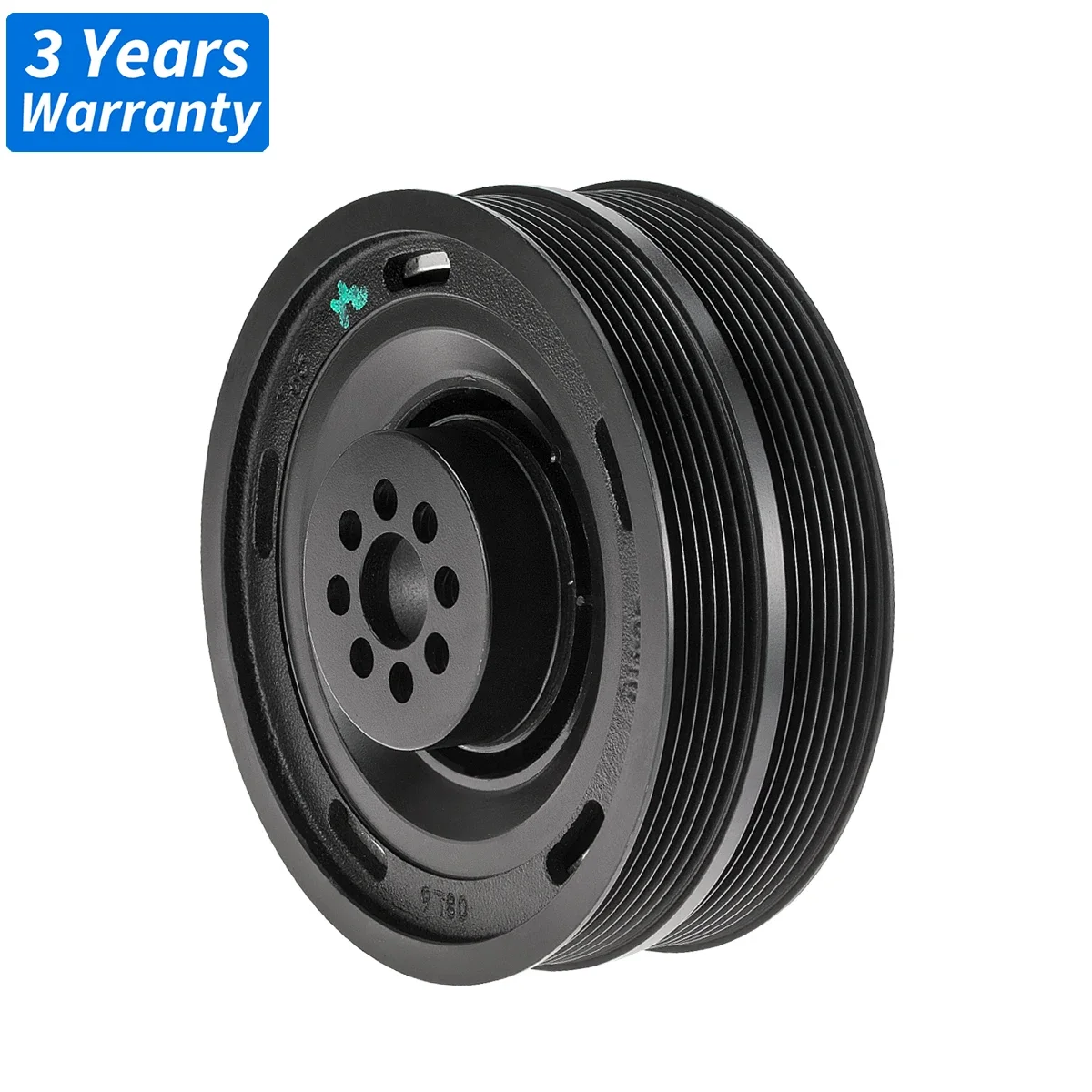 

Crankshaft Belt Pulley For PORSCHE 3.0 V6 Cayenne 92A 2011-2018 Panamera 970 2010-2016, OEM 95810224110,95810224111