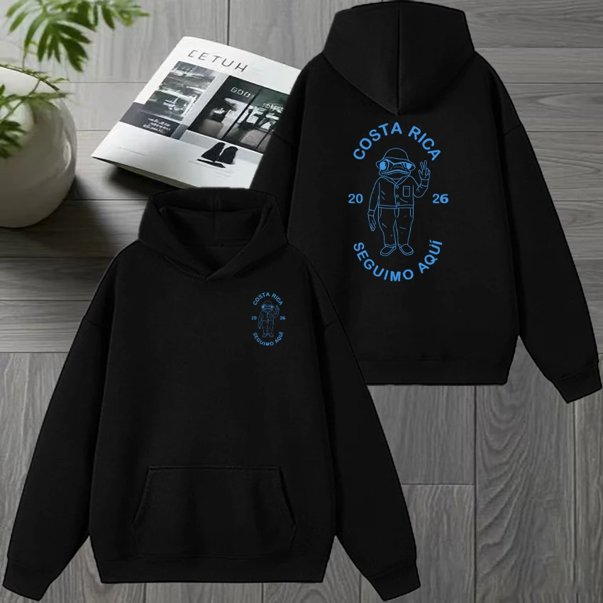 

Limted Rapper Bad Bunny Debi Tirar Mas Fotos DTMF Double Sided Print Hoodie 2026 Long sleeve Fashion Hip Hop Popular Sweatshirts