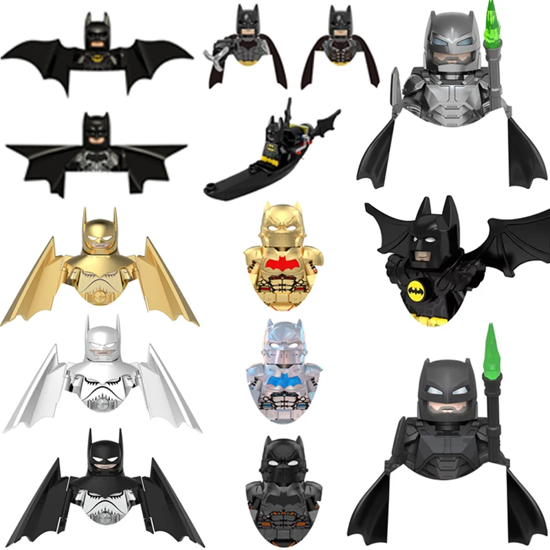 

Super Hero Clown Poison Ivy Batman Harley Quinn Catwoman Robin Bricks Cartoon Character building block Birthday Present