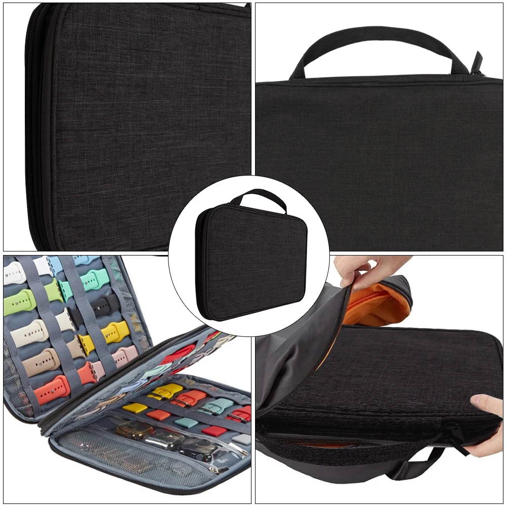 

Watch Storage Bag ganizer Portable Travel Pouch High Quality Long Service Life Scratch Proof Dent Resistant Water Damage