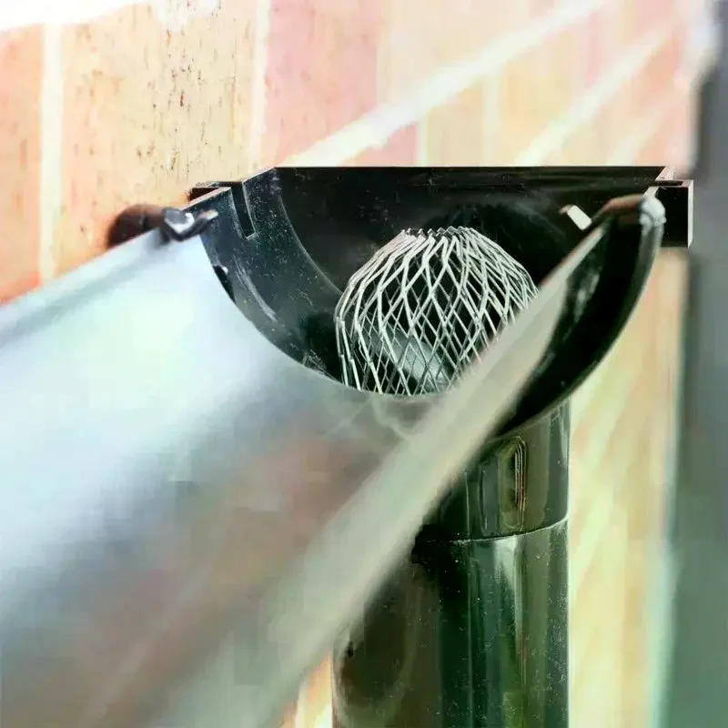 Alloy Drain Pipe Mesh Filter Anti-Clogging Leaf Filter For Round Square Pipes Prevents Clogging From Leaves Aluminum