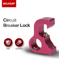 Electrical Safety Aluminum Alloy Miniature Circuit Breaker Lockout Tagout Device Mcb Lock out