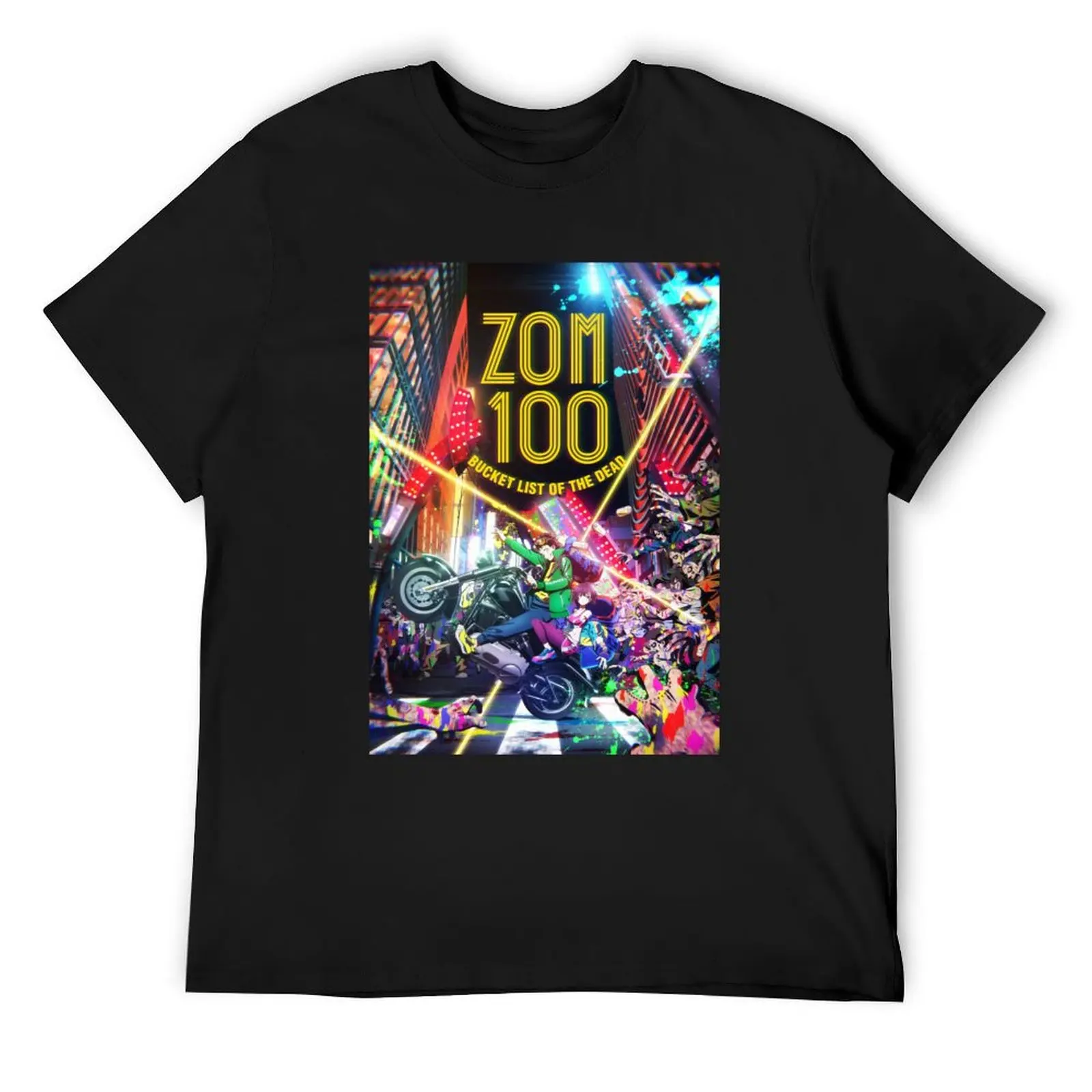 Zom 100 The Ultimate Bucket List for the Undead Adventureanimemangaanime hype T-Shirt