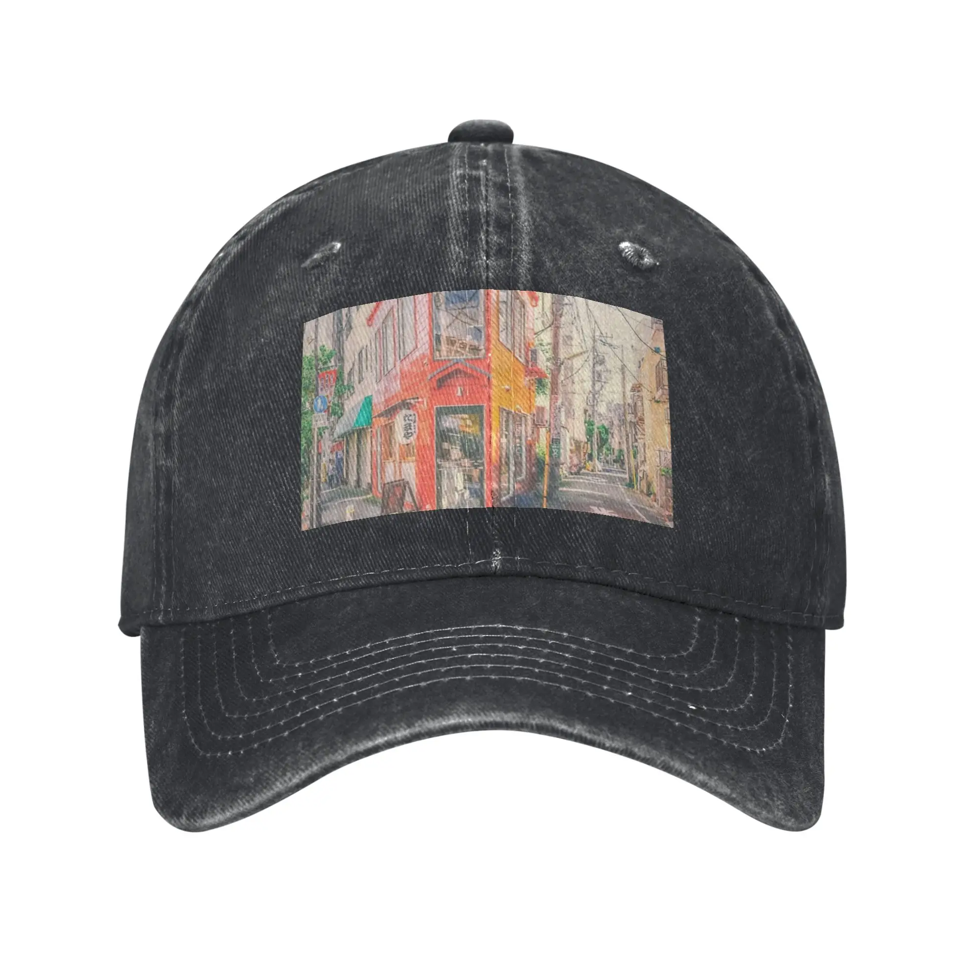 Anime Street View Fashion Baseball Cap  Cool Hat Men  Weekend Getaway Hat Men