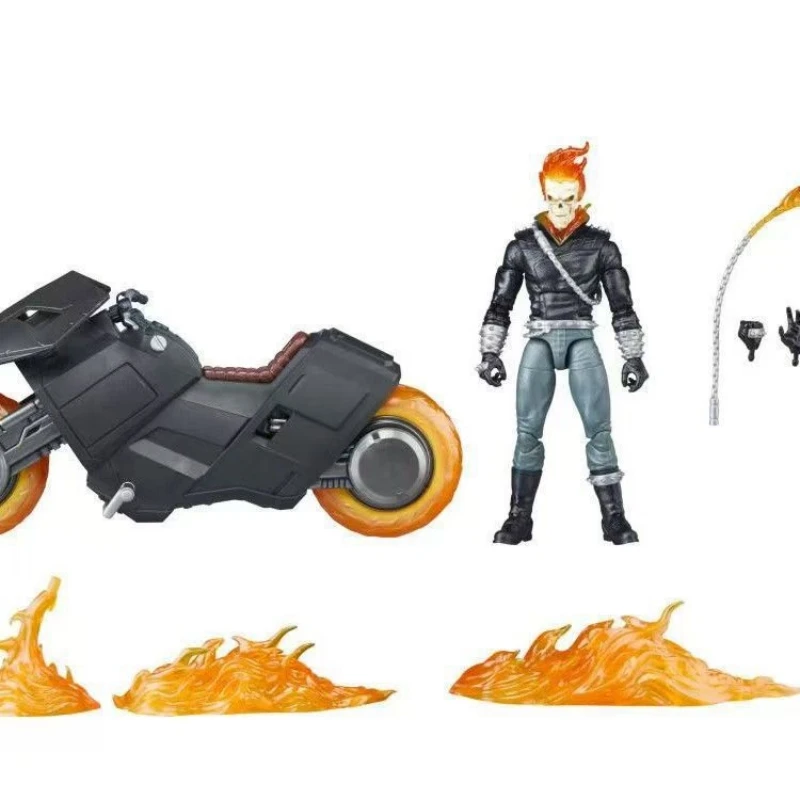 15cm Legends 85th Anniversary Exclusive Ghost Rider 6" Anime Figurine Action Figure Gk Collection Decorate Model Statue Toy Gift view 4