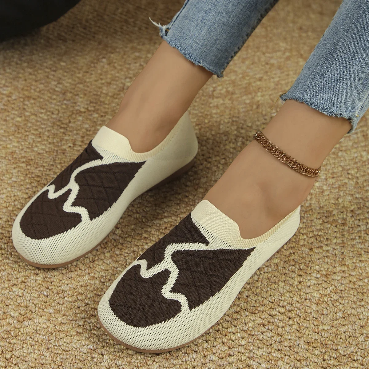 

Pop Women Sneakers Fashion Casual Loafers Shallow Shoes For Women Design Comfortable Breathable Lightweight Sneakers For Women