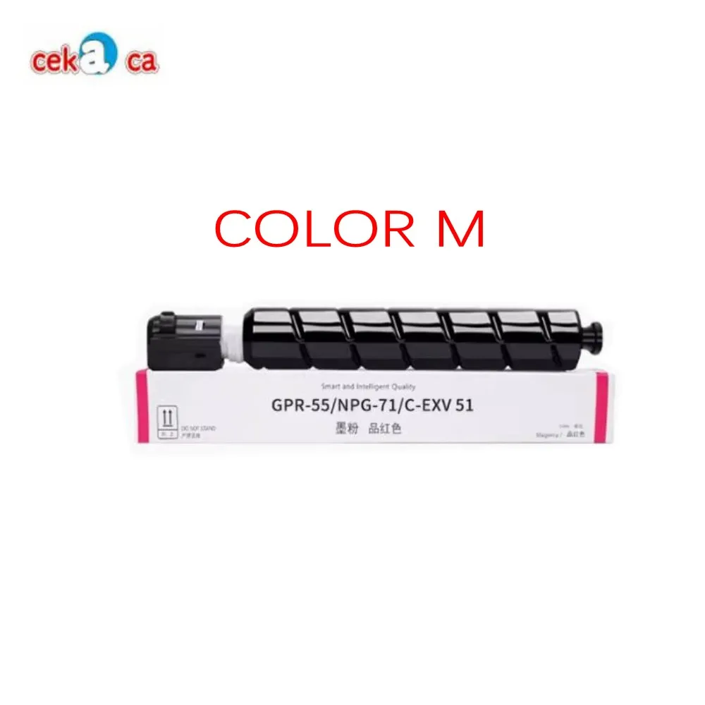 Imagem -02 - Toner Completo para Canon Imagem do Desenvolvedor Atacado Novo C5535i C5540i C5550i C5540 C5550 C5560 Npg71 Gpr 55 C-exv51