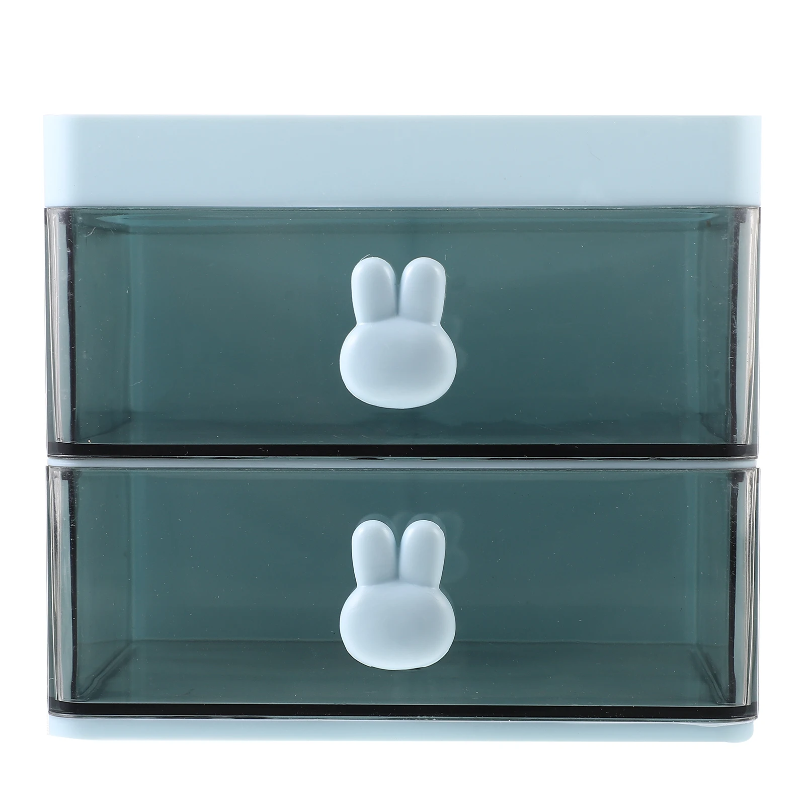 

Plastic Desktop Stationery Storage Box Desk With Drawer Multi-Function Office Holder Countertop Organizer For Cosmetics