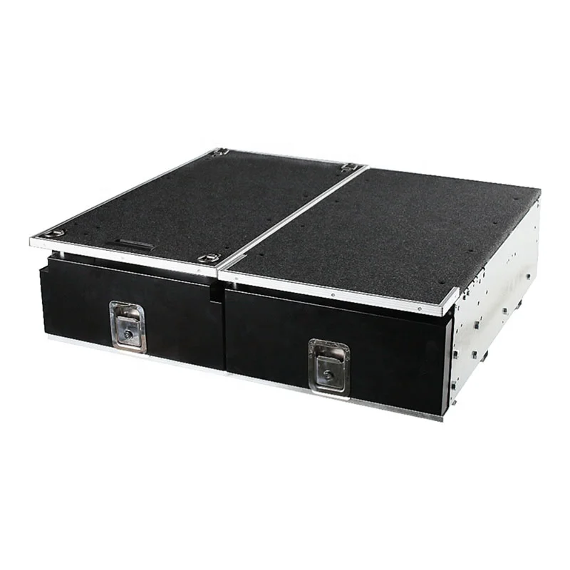 

Security Car Cargo Storage Sliding Drawer For Patrol Y61/Y62/GU/GQ Nissan Discover Series Drawer