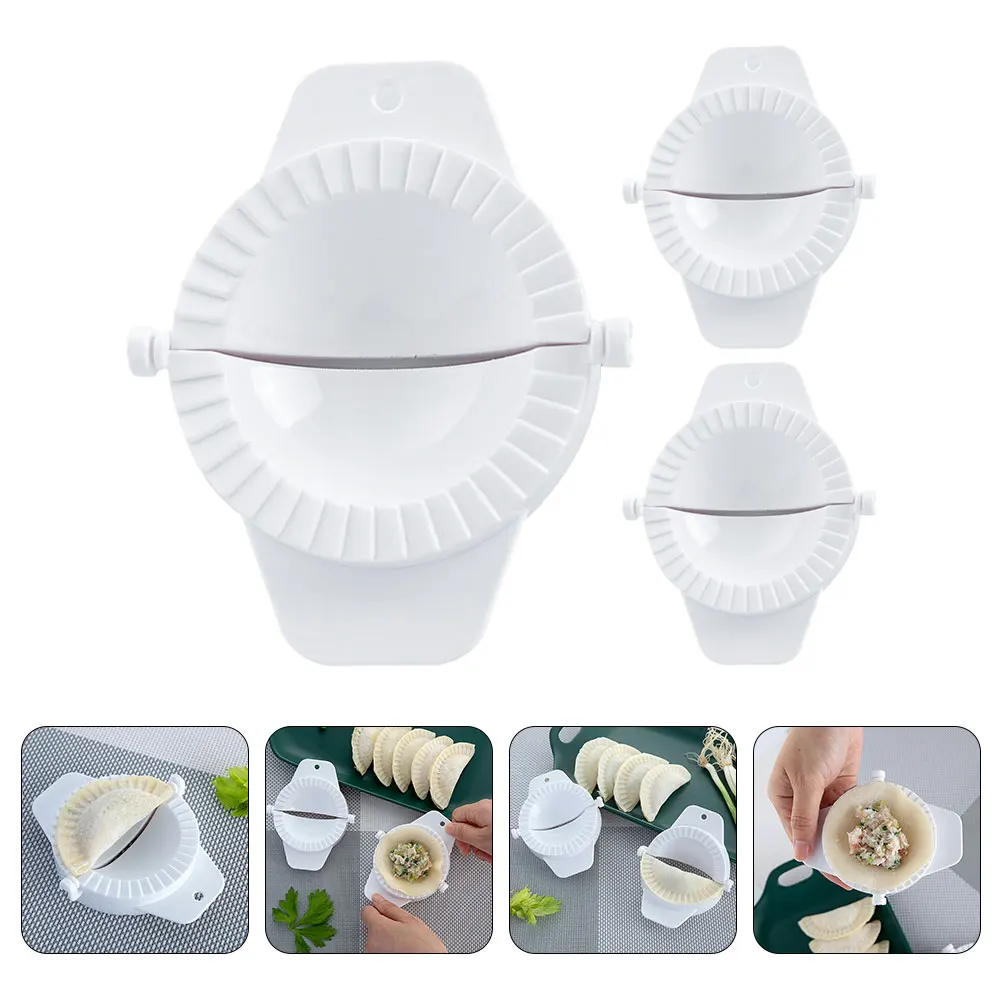 

Dumpling Mold Skin Presser Maker Small Dough Manual Dumplings Portable Tortilla Compact Kitchen Tool Easy Use Practical Helper