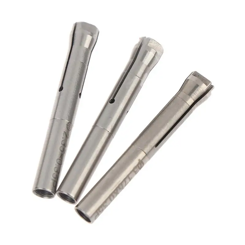 3Pcs Dental 2.35mm 3.0mm 3.175mm Micromotor Collet Chuck For 102L 105L Polishing Handpiece Accessory