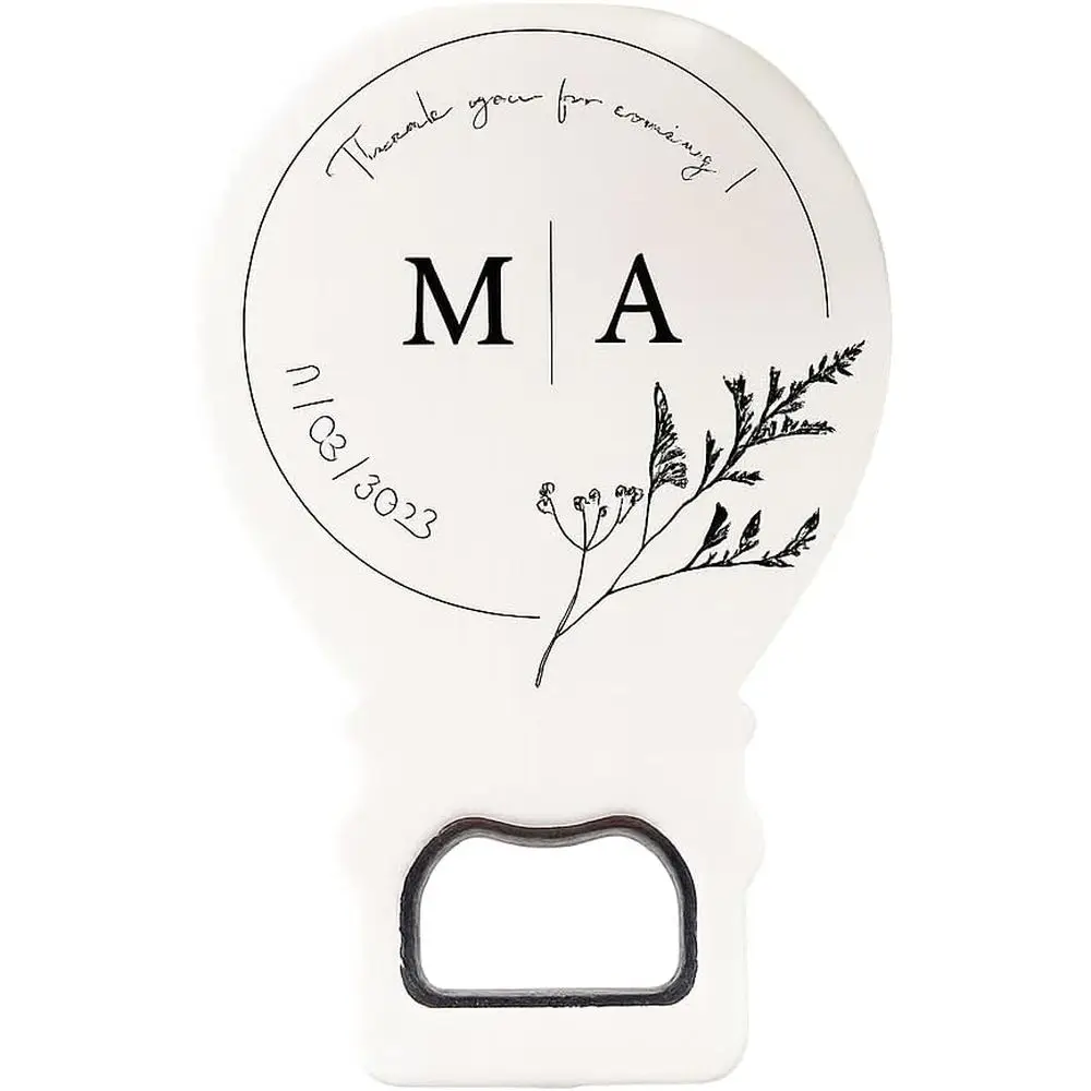 

Set of 30 Personalized Wedding Bottle Openers, Favors, Customizable Gifts, Unique Designs, Bridesmaid Gifts