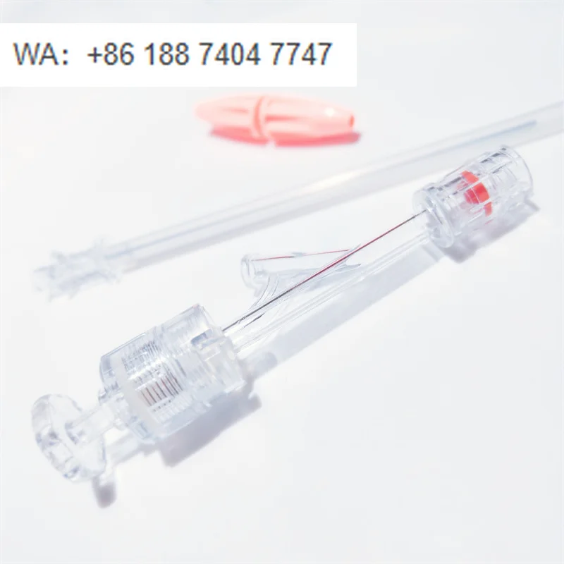 Hemostasis Valve Push-Screw Type