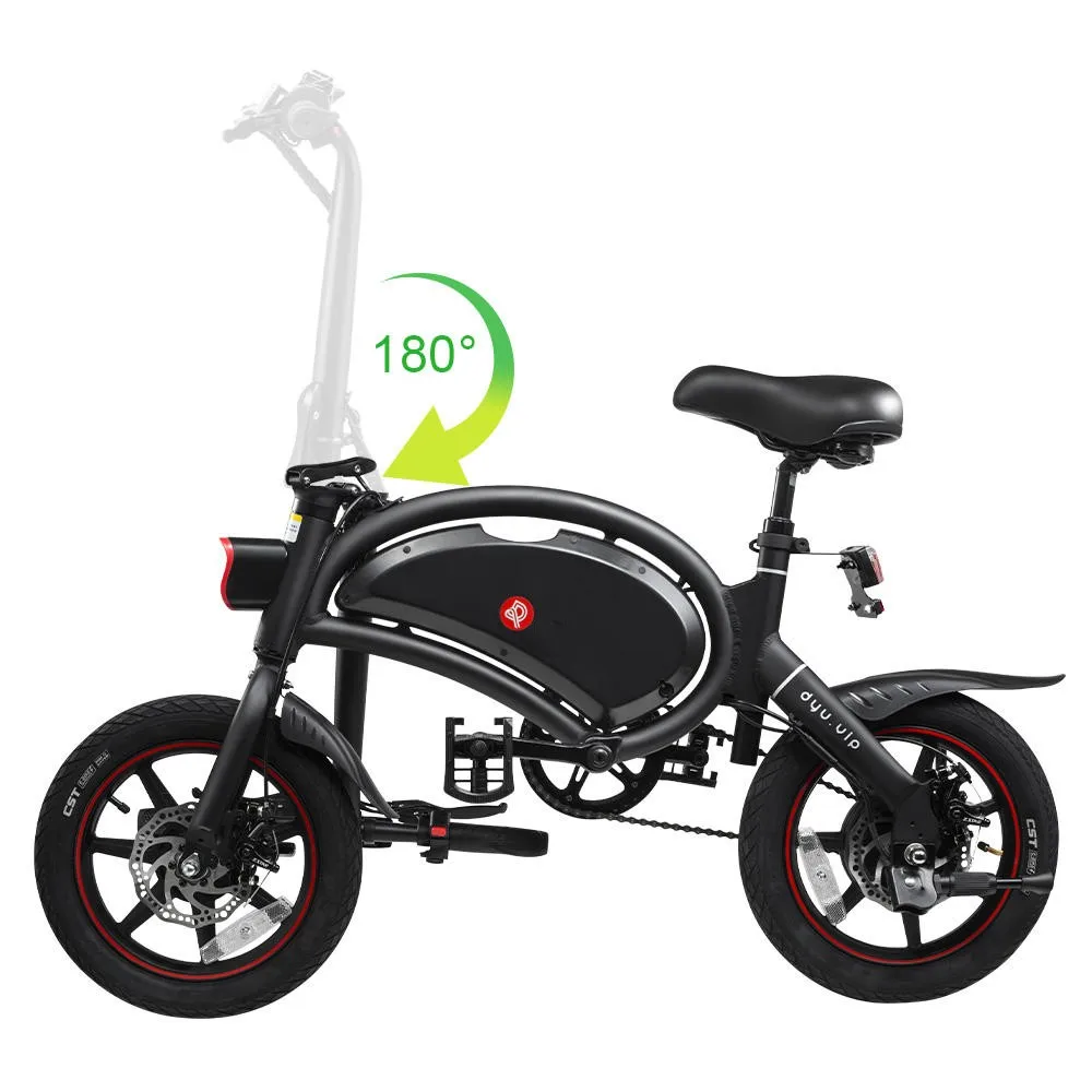 STLF DZ WJW موضة متقدمة دراجة كهربائية مستودع Elcykel النساء دراجة صغيرة قابلة للطي دراجة سكوتر كهربائية هجينة #2