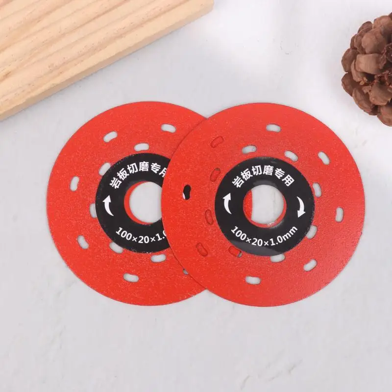 

2PCS For Marble Machine Angle Grinder 100mm Diamond Dry Cutting Disc Slabs Porcelain Ceramic Tile Marble Thin Cutting Blade Disc