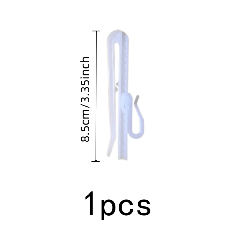 1 pcs 8.5cm Raise Lower Curtain Clips, Blinds Installation, Easy Install Simple Setup, No Drilling Required