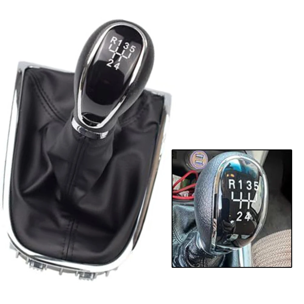 

Manual Gear Shift Knob with Gaiter Boot Cover for Opel Astra and For Vauxhall 5 Speed Manual Transmission for Reliable Operation