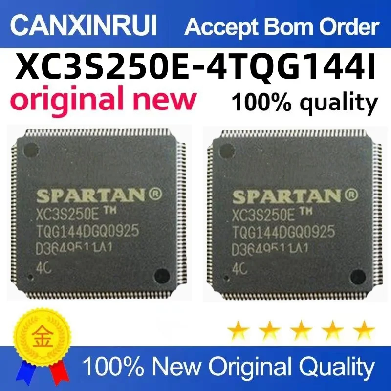 New original XC3S250E-4TQG144I XC3S250E-4TQG144C QFP144 package