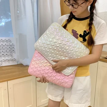 노트북 슬리브 가방, 맥북 에어 프로 13 13.3 14 15.4 15.6 인치 노트북 파우치, 레노버 아수스 HP 델 휴대용 가방 커버 케이스