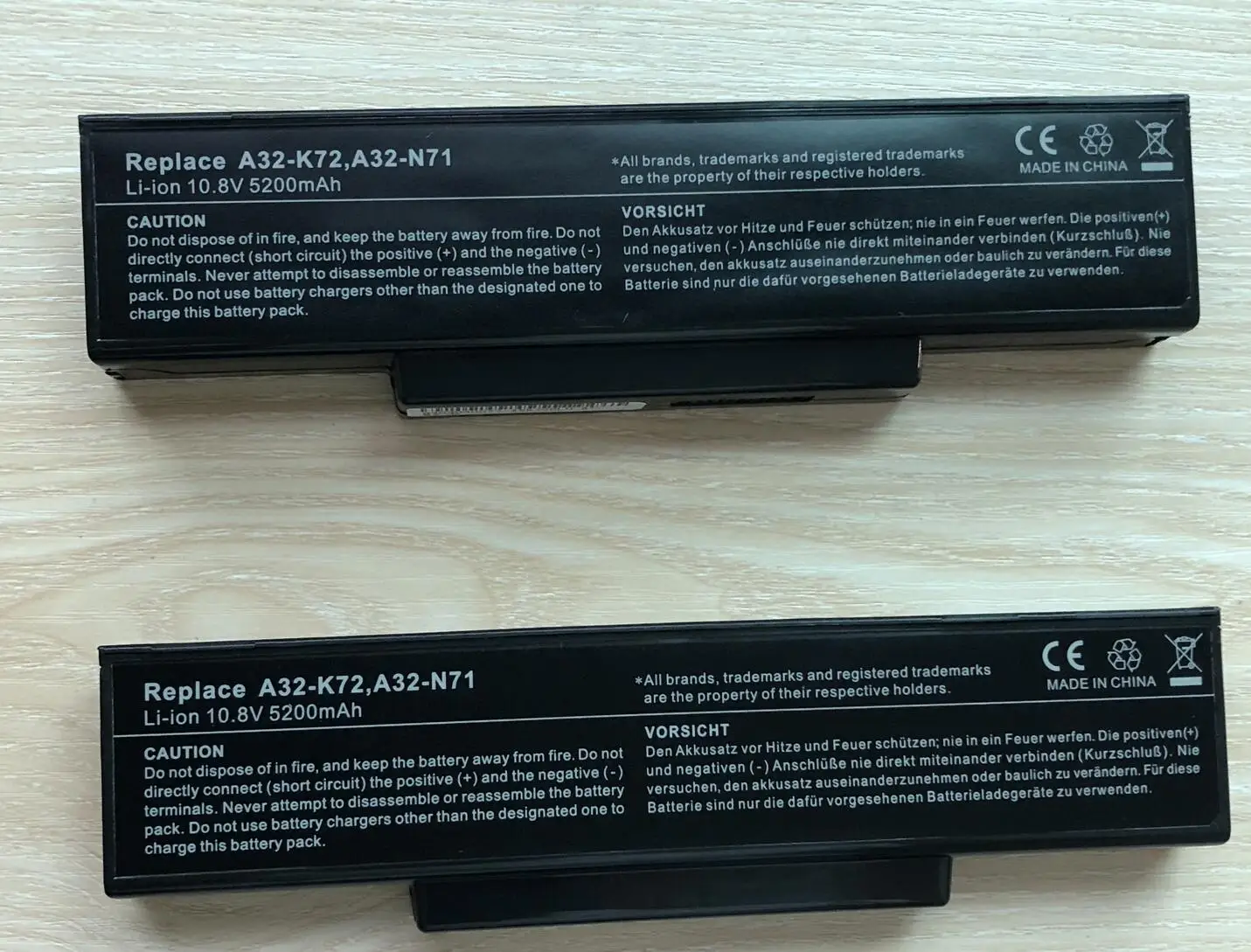 Laptop battery for Asus  A32-K72 A32-N71 K72DR K72 K72D K72F K72JR K73 K73SV K73S K73E N73SV X77X77VN k72-100 X77VN