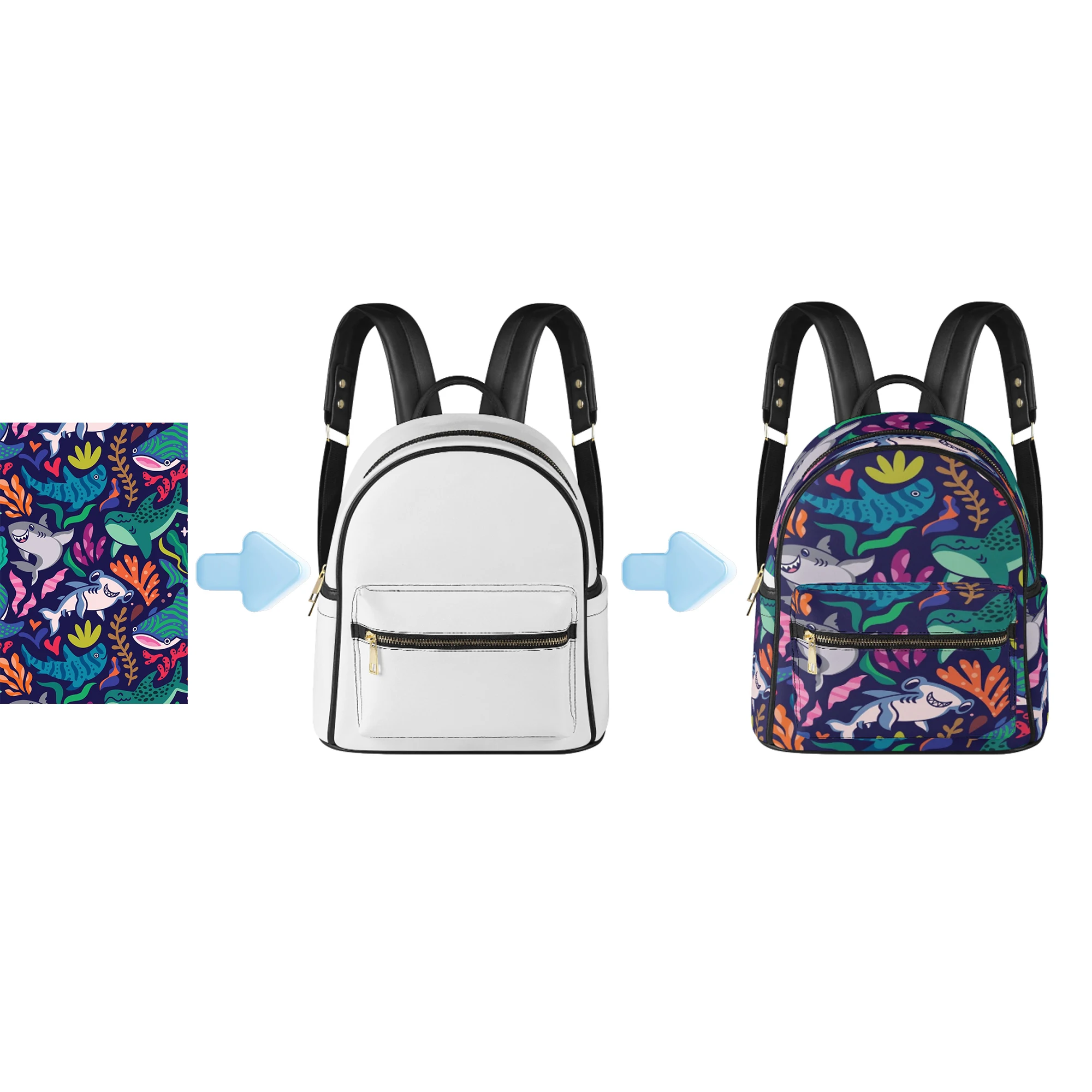 

New High-Quality Casual Women'S Bags Custom-Made Backpacks Personalized Fashion And Unique Shoulder Bags Diy Your Design