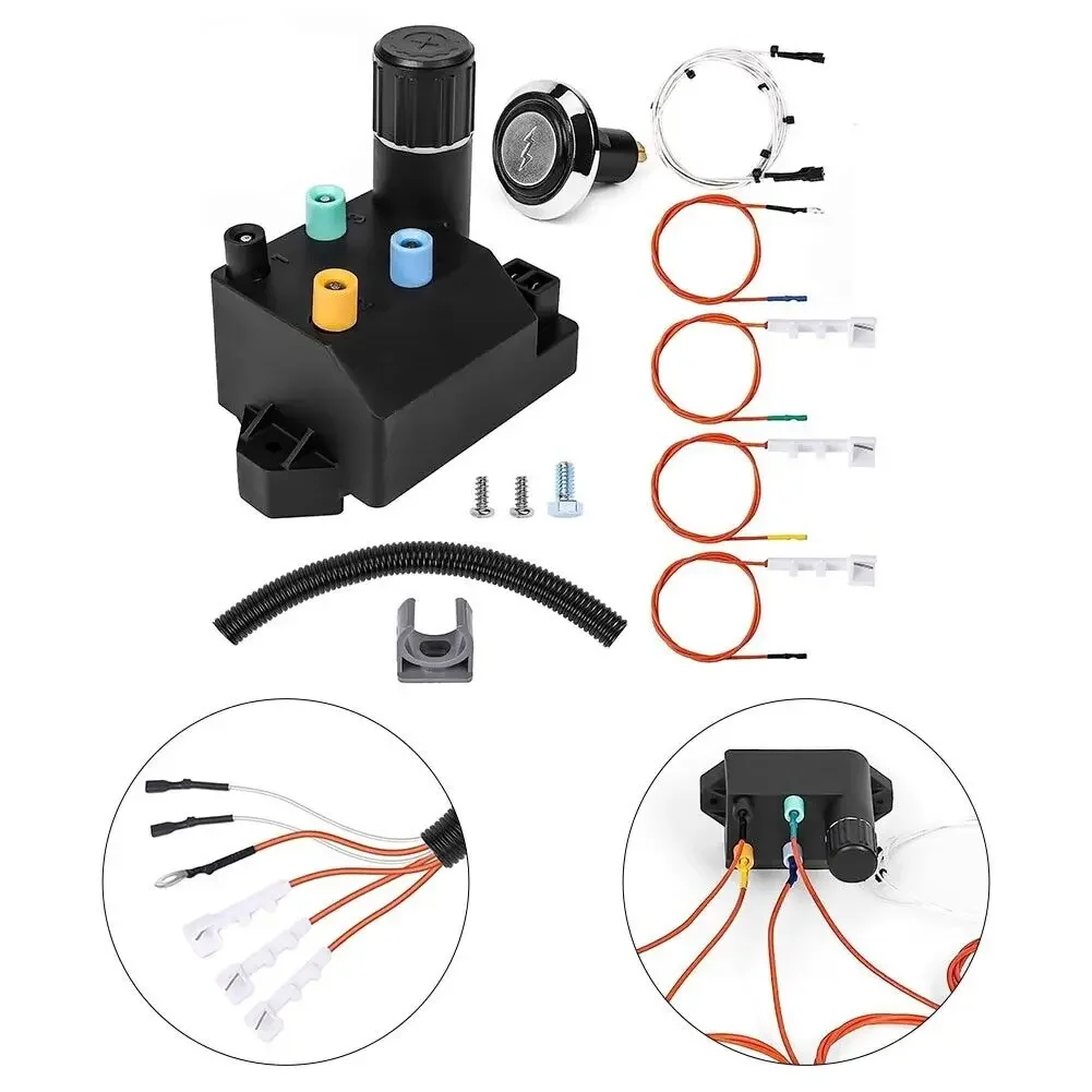 

66354 Grill Ignitor ForGenesis II 310/315 Series Gas Grills 4 Outlet Ignition BBQ Grill Replacement Grill Ignitor Kit