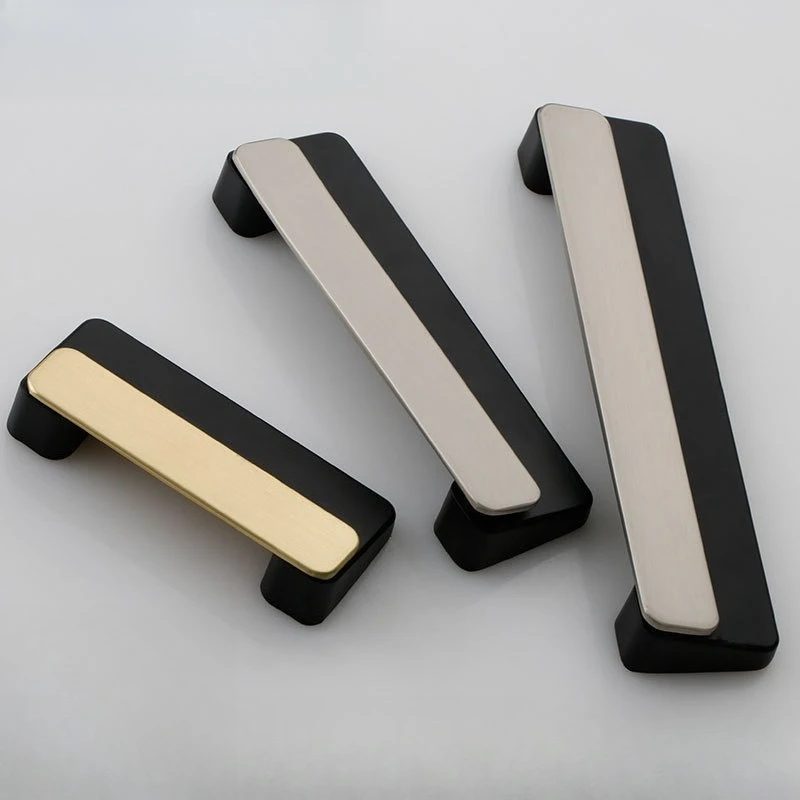 

Мебельная фурнитура Современные минималистичные ящики со скрытыми ручками, шкафы из американского цинкового сплава, шкафы, дверные ручки