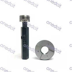 NPT Taper Pipe Thread Ring Plug Gauge Thread Gauge Support Customize NPT1/8 1/4 3/4 3/8 1/2 NPT1'' (ANSI) GO NOGO