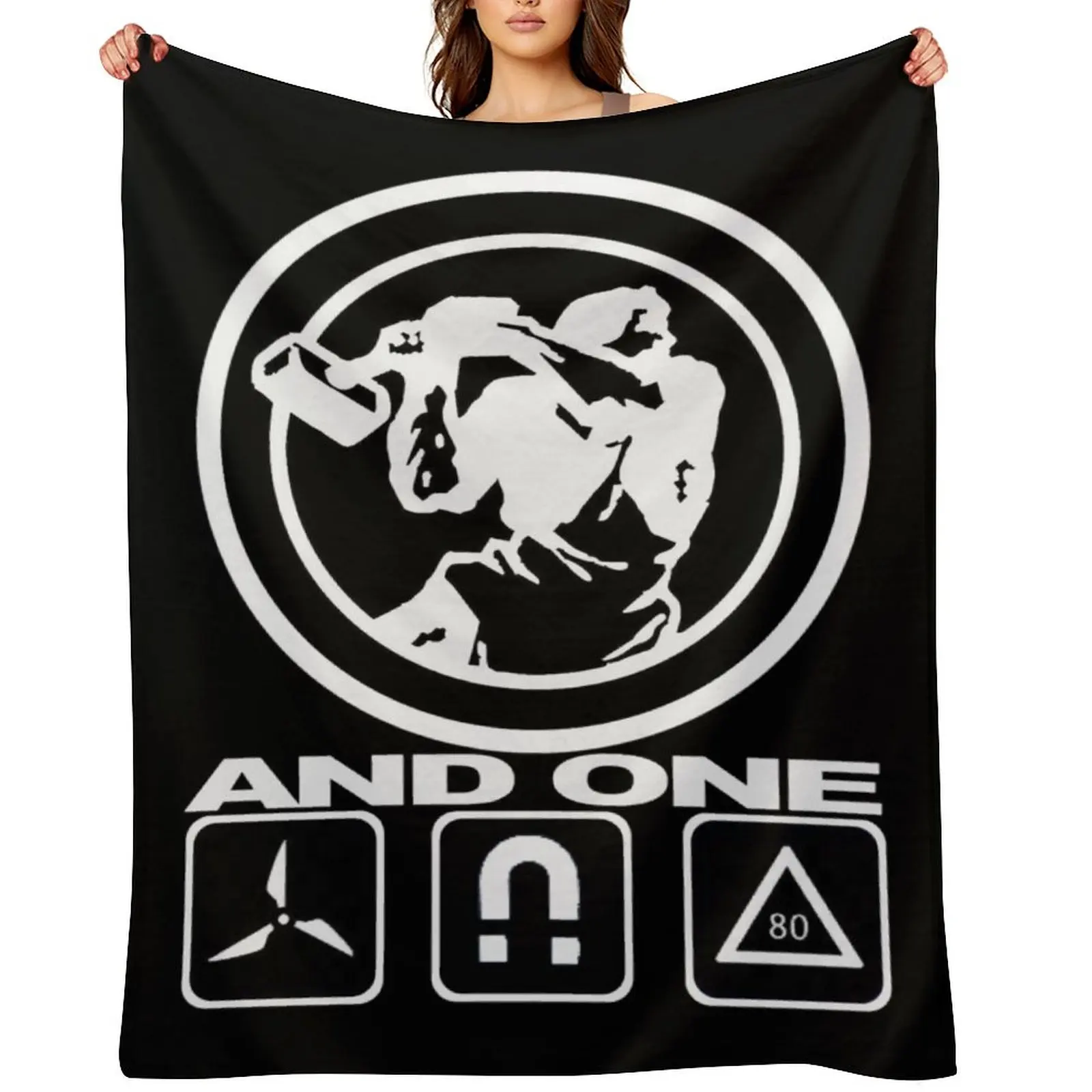 

And One Band (Trilogy) Classic Throw Blanket Beach Multi-Purpose Camping Luxury Blankets