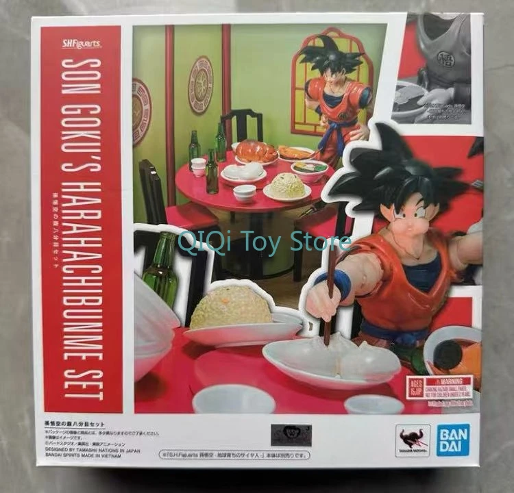 

Bandai SHF Wukong Восьмиточечный полный пакет Столовая Ресторанный аксессуар Пакет на складе