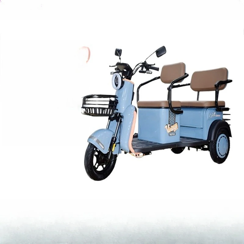 

Household small scooter for the elderly New leisure new energy electric three-wheel pick-up and drop-off children electric