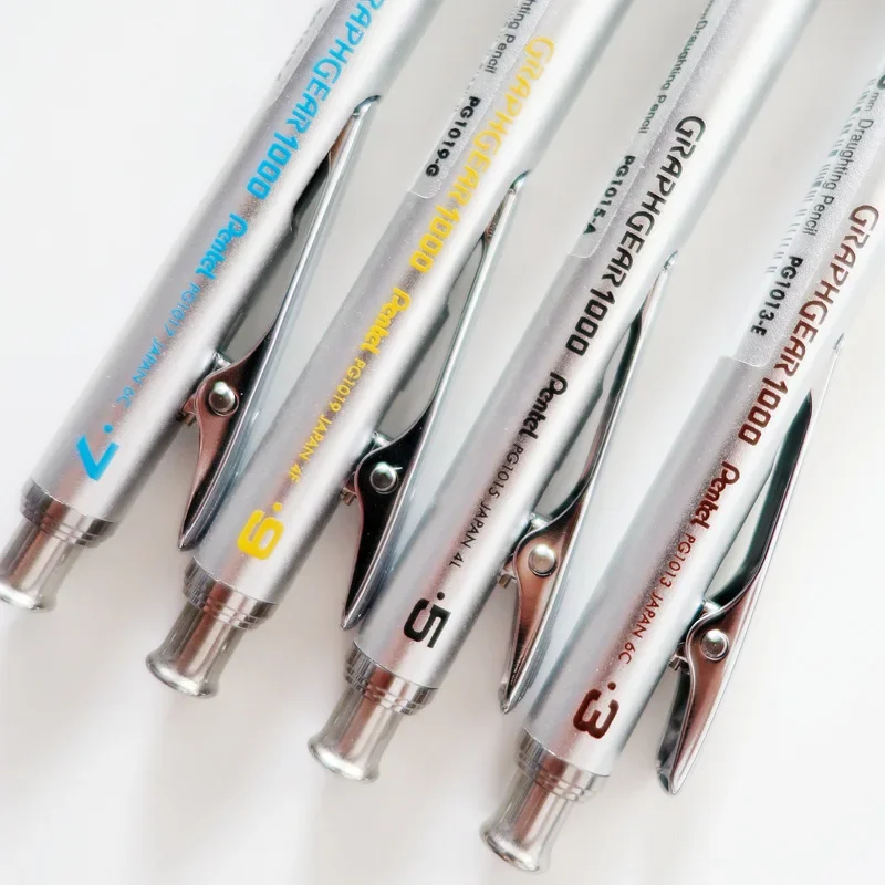 

Pentel GRAPHGEAR Механический карандаш Металлический стержень 0,3 0,5 0,7 0,9 мм Автоматические карандаши с низким центром тяжести Школьные канцелярские принадлежности