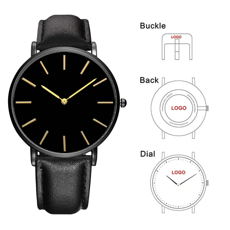 

Custom Logo Watches Make Your Own Name Text Letter On Watch Personalize Design Wrist Watch Dropshipping
