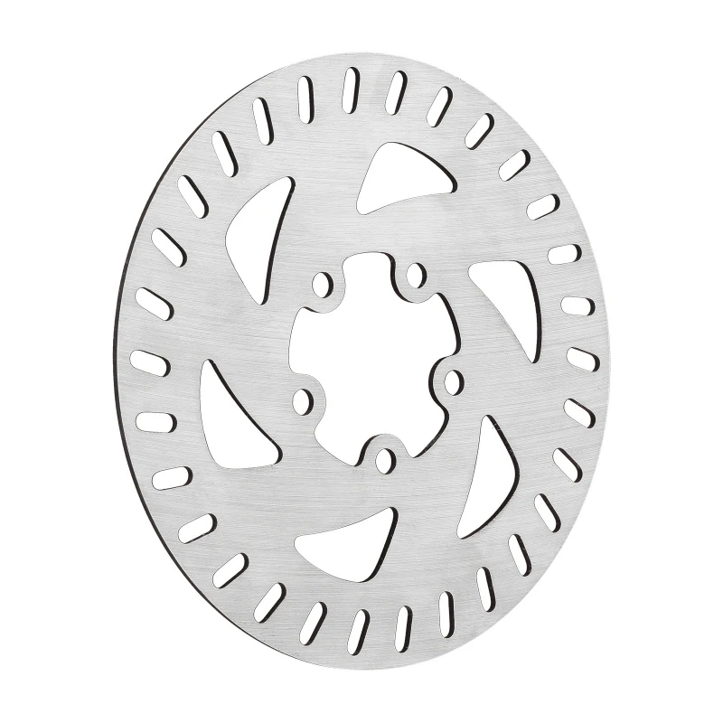 Cakram Rem 130Mm untuk Xiaomi Mi 3 / 4 Pro Aksesori Skuter Listrik Bantalan Rotor Baja Tahan Karat Berisi 5 Bagian Pengganti Sekrup