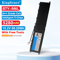 KingSener BTY-M6L Battery For MSI GS65 GS75 Stealth Thin 8RF 8RE PS63 P65 P75 Creator 8RC 8SC 9SC 9SE MS-16Q3 MS-16Q2 Series