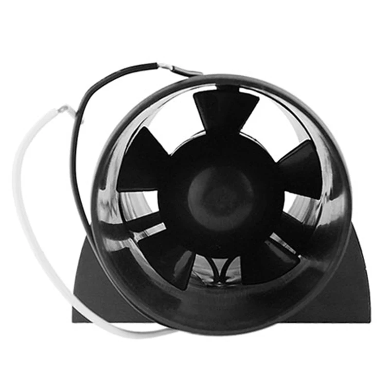 Ventilador de ventilação para barco, 3 polegadas, ventilador marinho, resistente à corrosão, silencioso, para cozinha, motor de esgoto, 3 polegadas